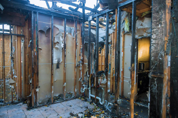 Professional Emergency Fire Cleanup technician working in Embreeville, TN